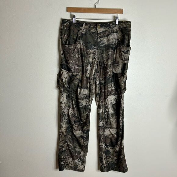 Cabelas O2 Octane camouflage Cargo Pants outdoors hunting size 34